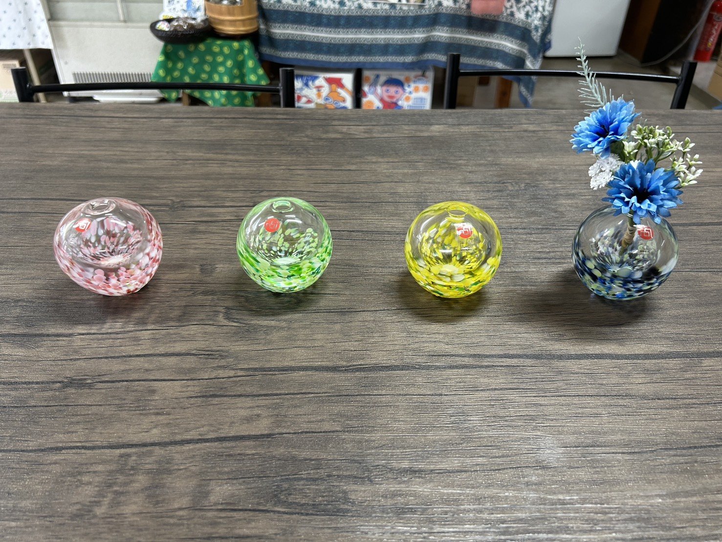 【4-Piece Set】Seasonal Single Flower Vases
